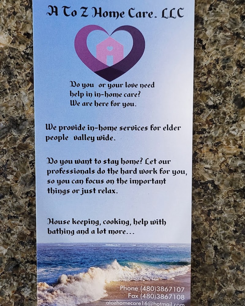 A to Z Home Care LLC.
