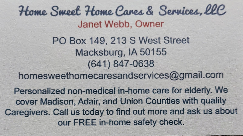 Home Sweet Home Cares & Services, LLC
